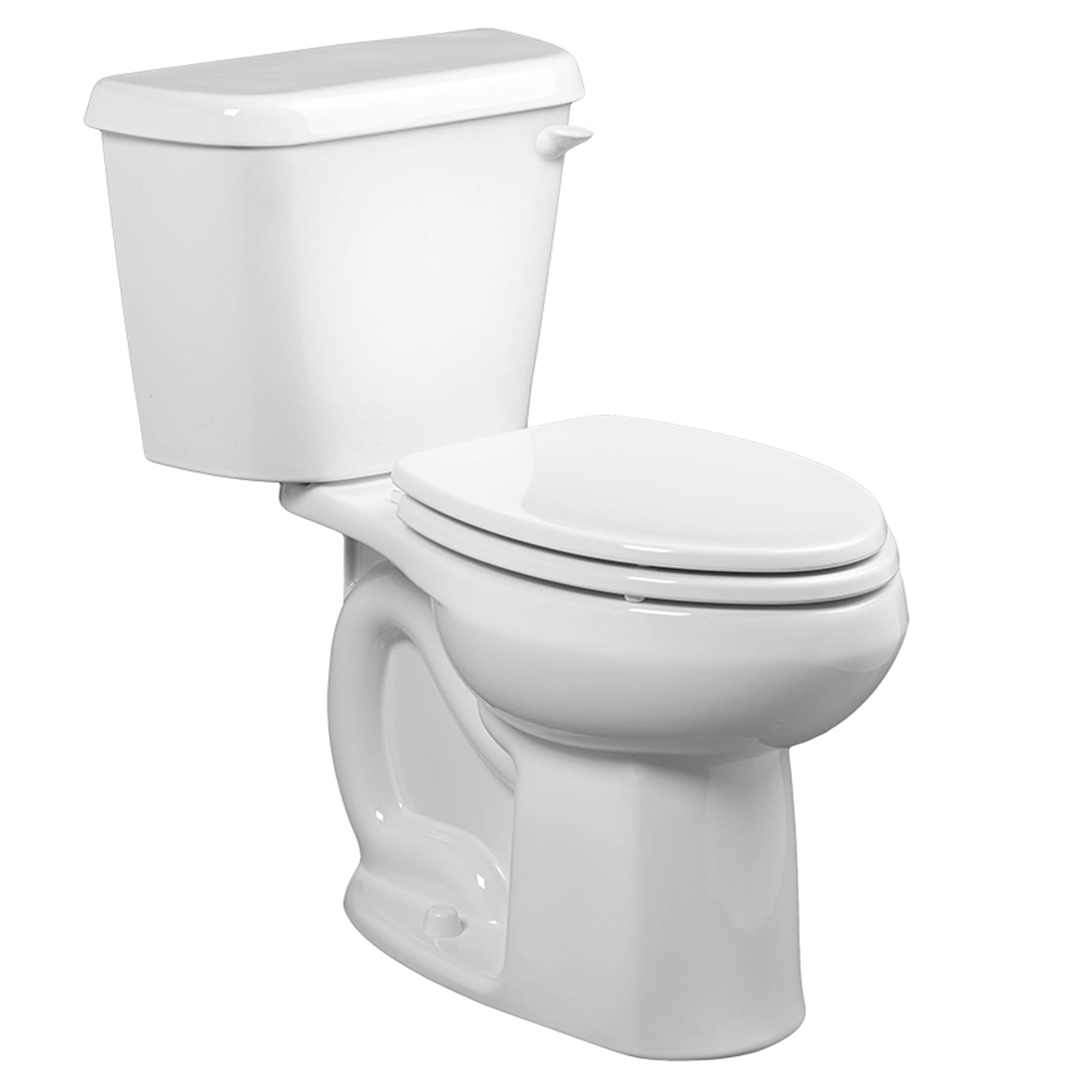 Colony® TwoPiece 1.6 gpf/6.0 Lpf Chair Height Elongated Right Hand Trip Lever Toilet Less Seat